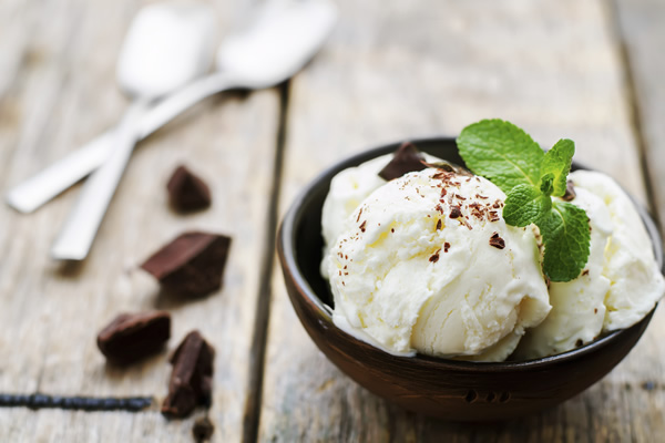 glace vanille