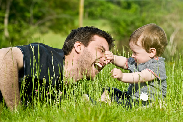 Un papa heureux
