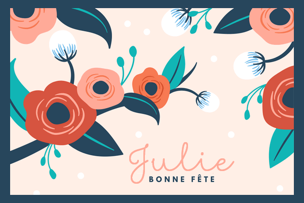 bonne fête Julie