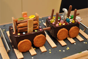 un g�teau d'anniversaire pour enfant